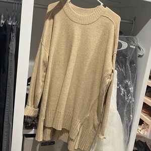 Free People Phoebe pull over tunic sweater